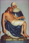 The Pieta statue in St. Anthony's Chapel
